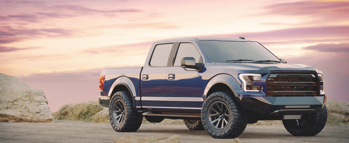 Dark Blue Truck | A Plus Automotive
